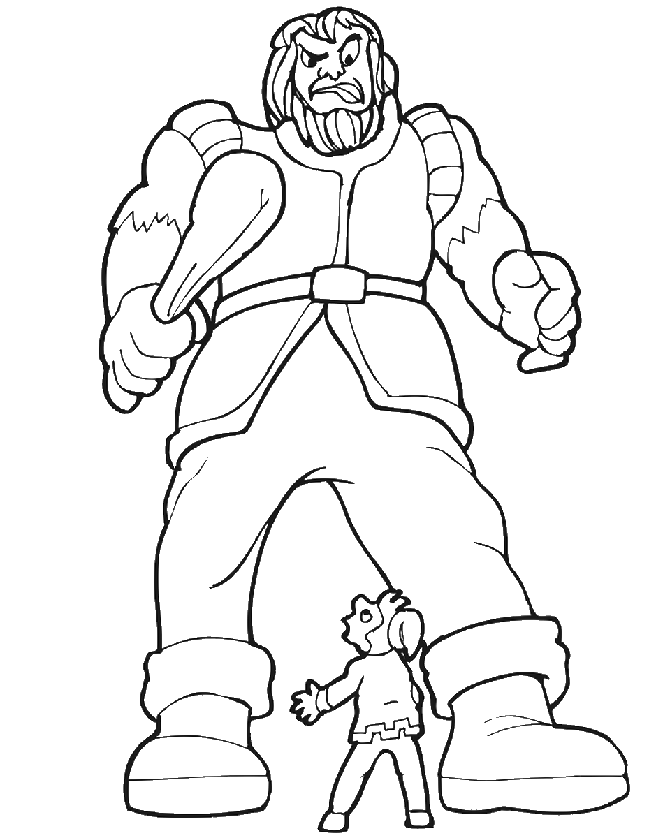939x1200 Jack Beanstalk Coloring Pages