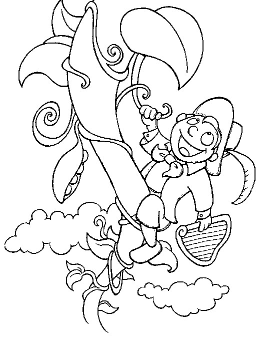 524x675 Beanstalk Coloring Pages