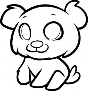 292x302 How To Draw How To Draw A Cub For Kids