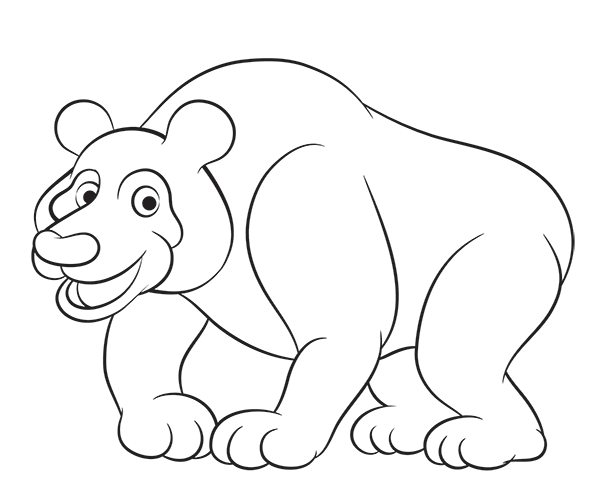 600x500 How To Draw A Panda Step By Step