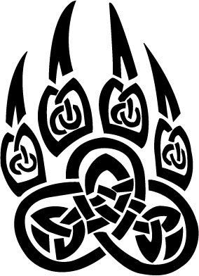 284x392 Tribal Bear Claws Tattoos Tribal Design Tattoos Tattoo Removal