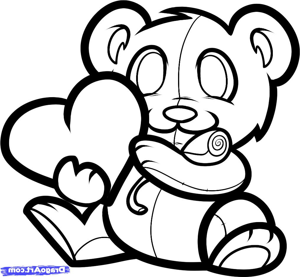 1016x938 Cute Pictures To Draw For Your Girlfriend How To Draw A Valentines