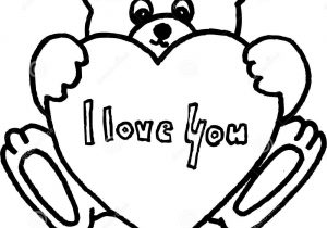 300x210 Cute Teddy Bear Sketch Drawing With Heart Pictures Cute Teddy Bear