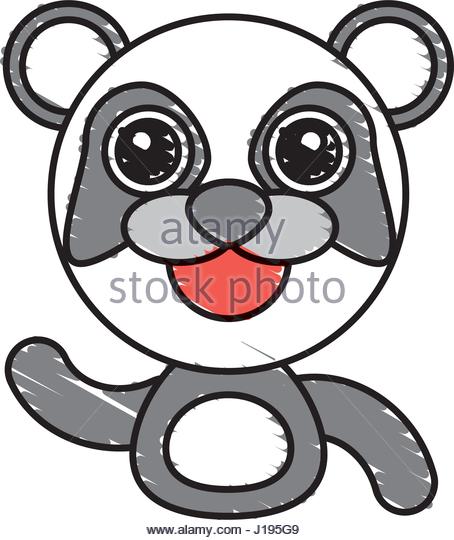 454x540 Cute Draw Panda Bear Face Stock Photos Amp Cute Draw Panda Bear Face
