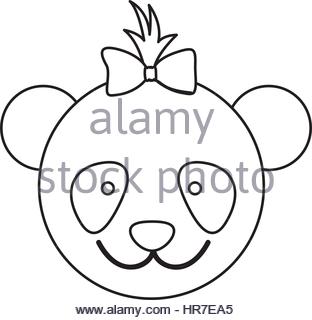 312x320 Bear Drawing Face Stock Vector Art Amp Illustration, Vector Image