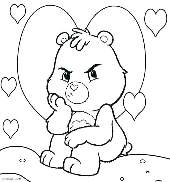569x609 Black Bear Coloring Page Bear Face Coloring Page Care Bear