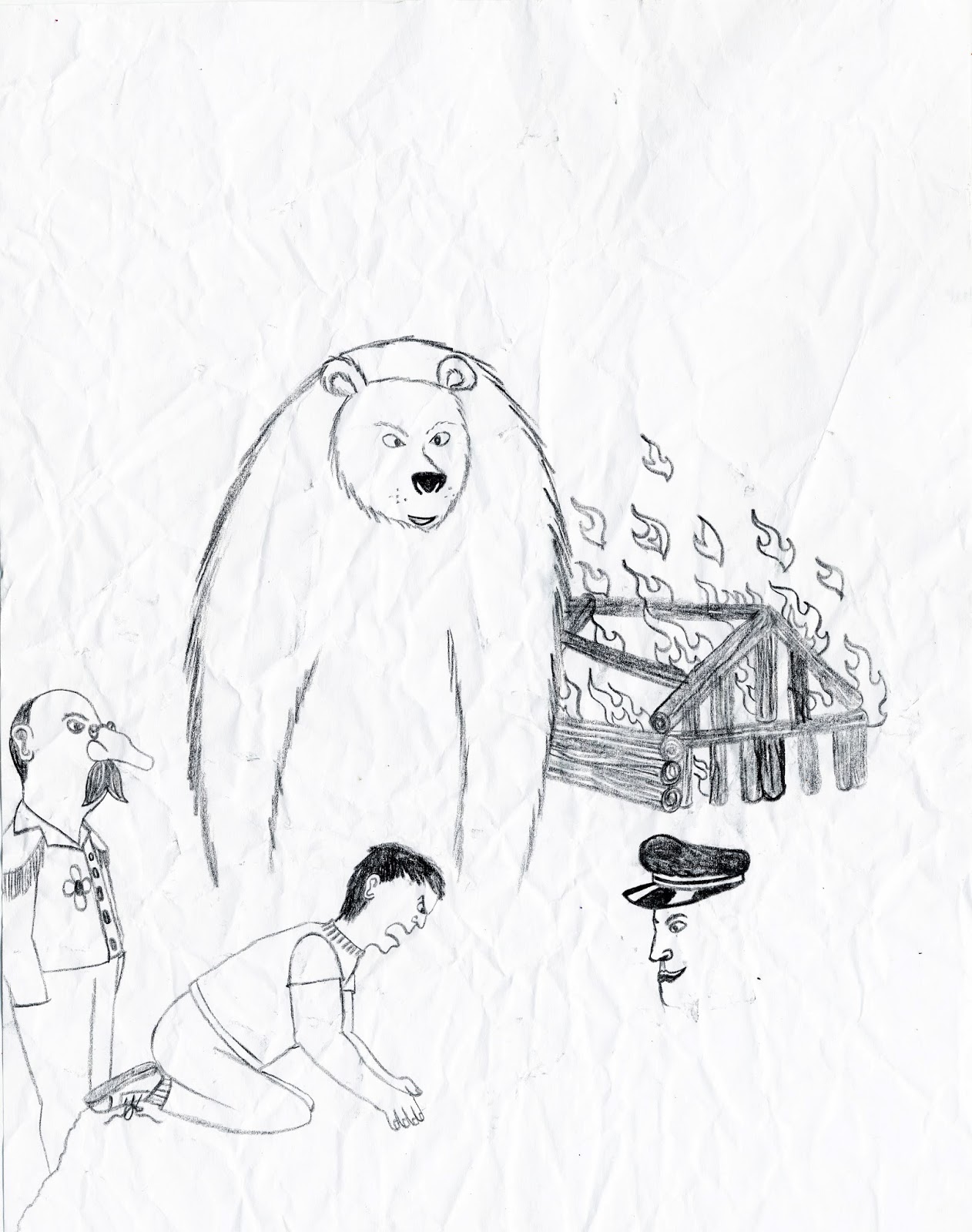 1262x1600 Santiago Evolution Of An Artist Touching Spirit Bear Drawings