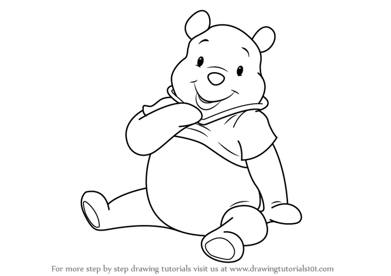 800x565 Coloring Pages Alluring Drawings Of Pooh Bear How To Draw