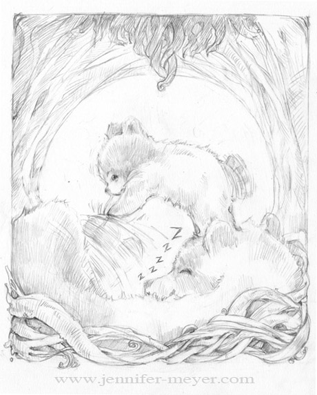 460x572 Illustrations And Comic Art Bear Drawings!