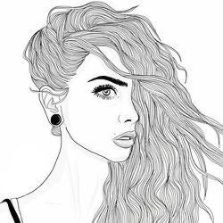 250x250 43 Best Fille Tumblr Images On Girl Drawings, Black