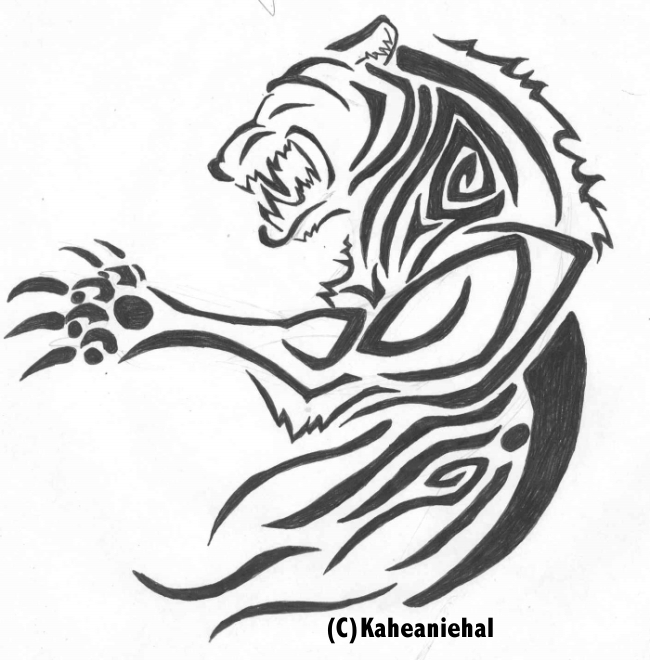 650x660 Collection Of Tribal Bear Tattoo Image