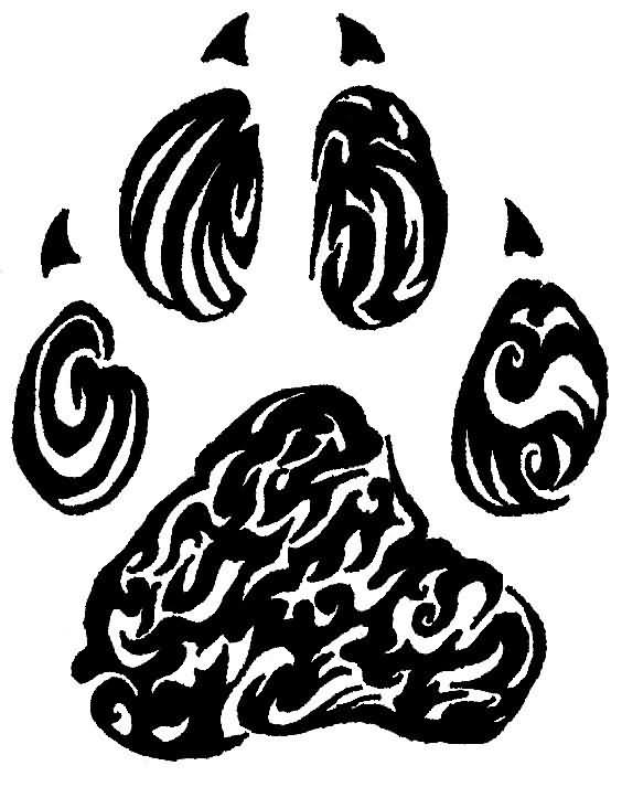 564x713 Paw Tattoo Images Amp Designs