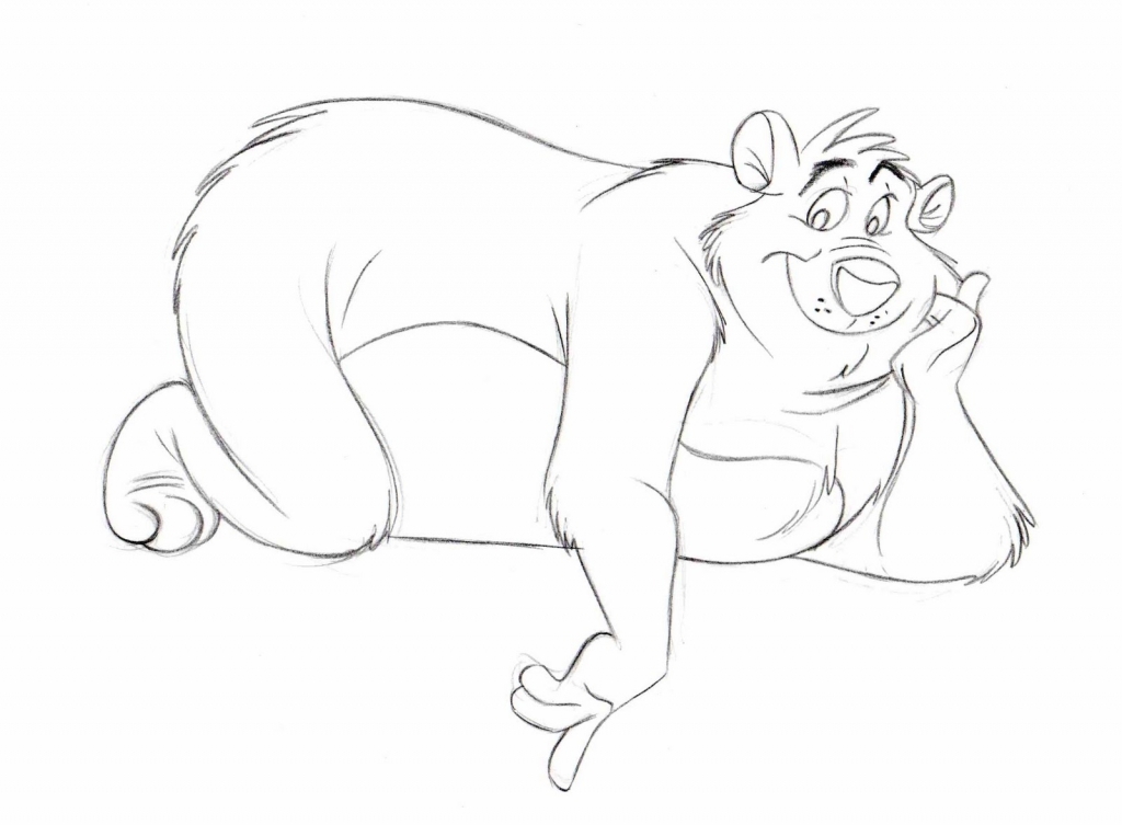 1024x753 Drawings Of Bears Brian Mitchell39s Sketchbook Bear And Another