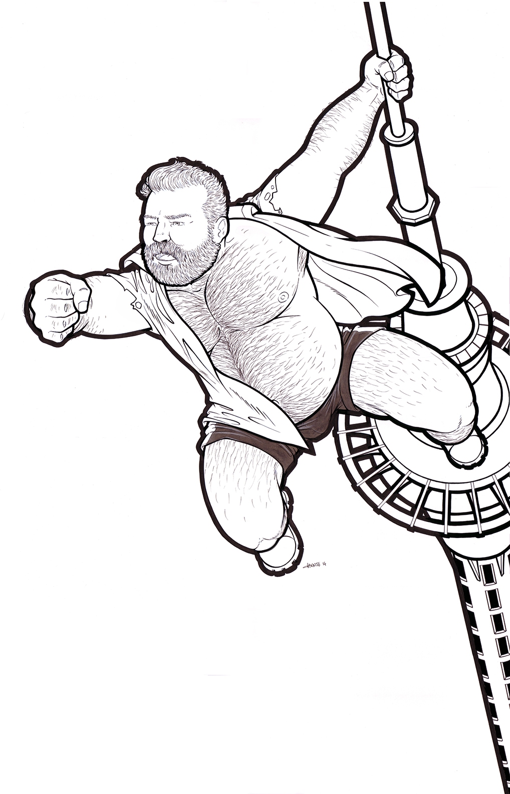 1018x1585 Bear New Zealand 2015 Drawing Done For The Bear New Zealand Week