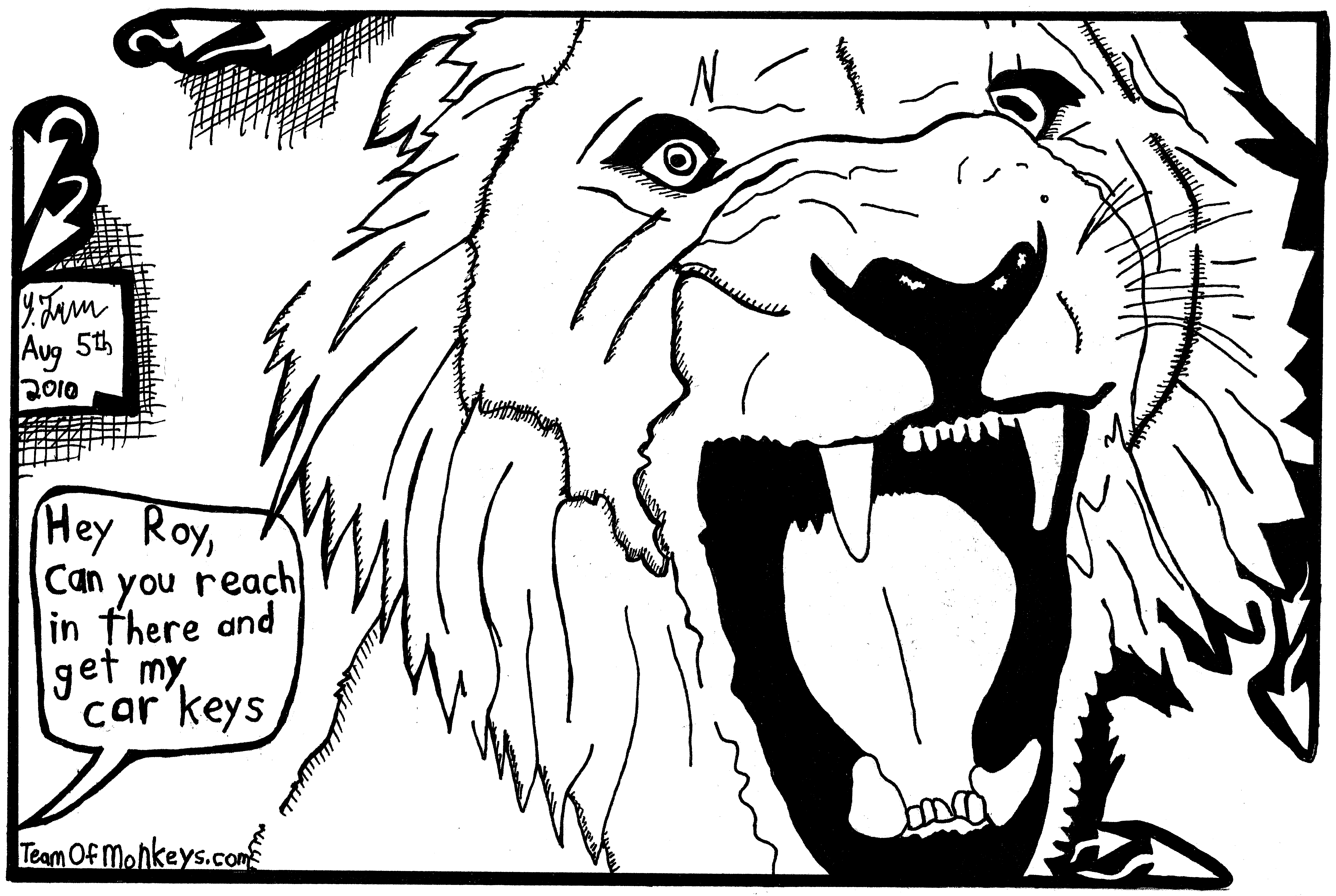 7330x4920 Technical Mazes Maze Cartoon Of Lion, Tiger Or Bear, Oh My! By