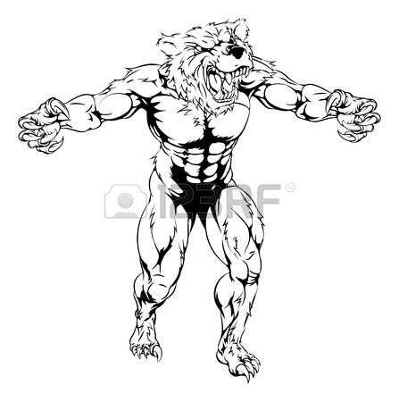 447x450 Bear Roaring Stock Photos. Royalty Free Business Images