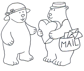 285x241 Valentine Bear In Valentine Graphics