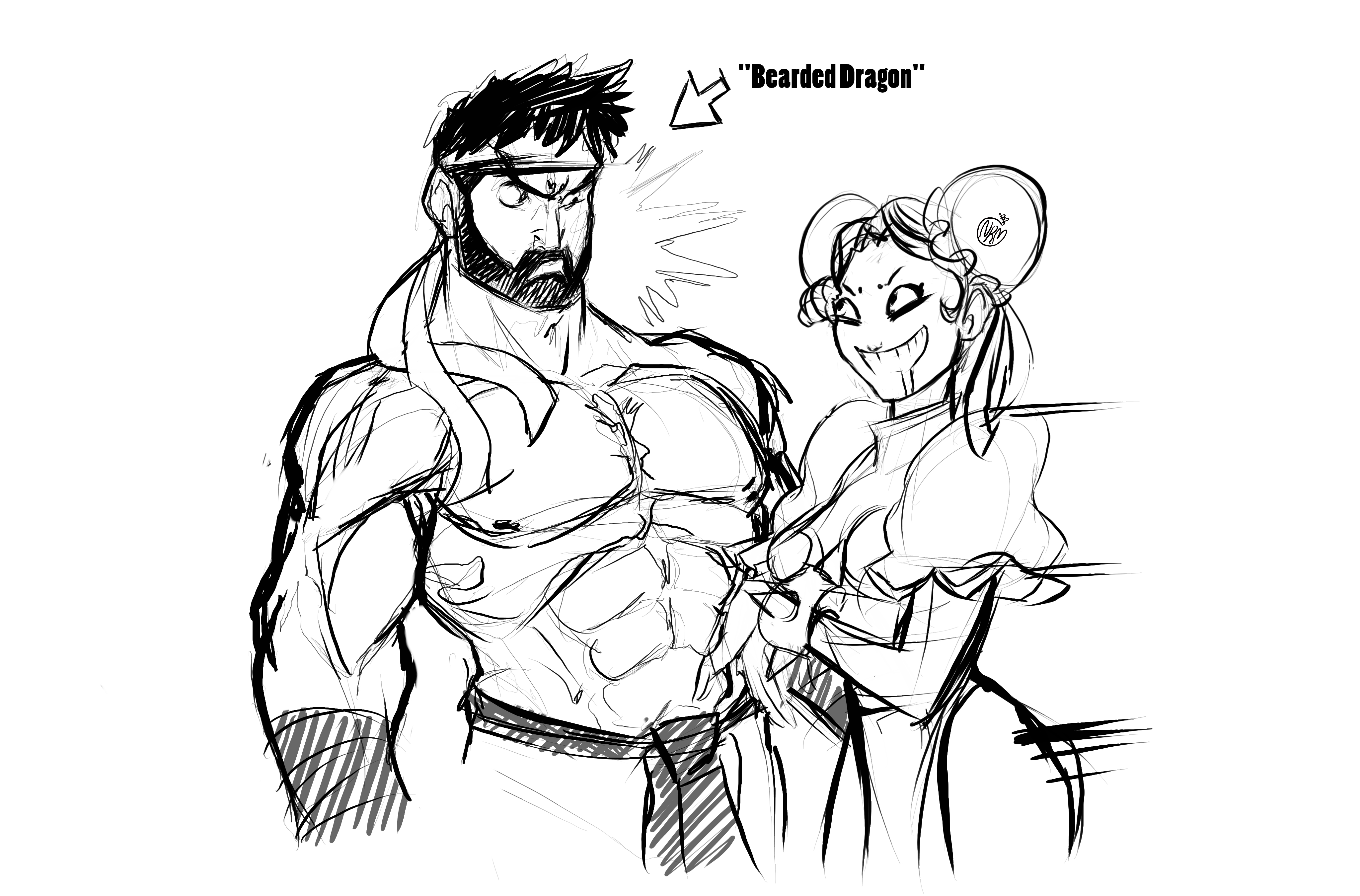 4098x2700 Bearded Dragon By Koui