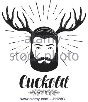 300x347 Bearded Man Sign Icon. Hipster Portrait Symbol. Barber Shop Face