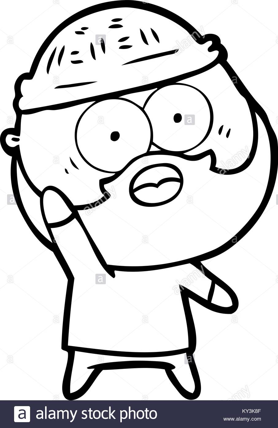 906x1390 Hand Drawn Illustration Drawing Man Stock Photos Amp Hand Drawn