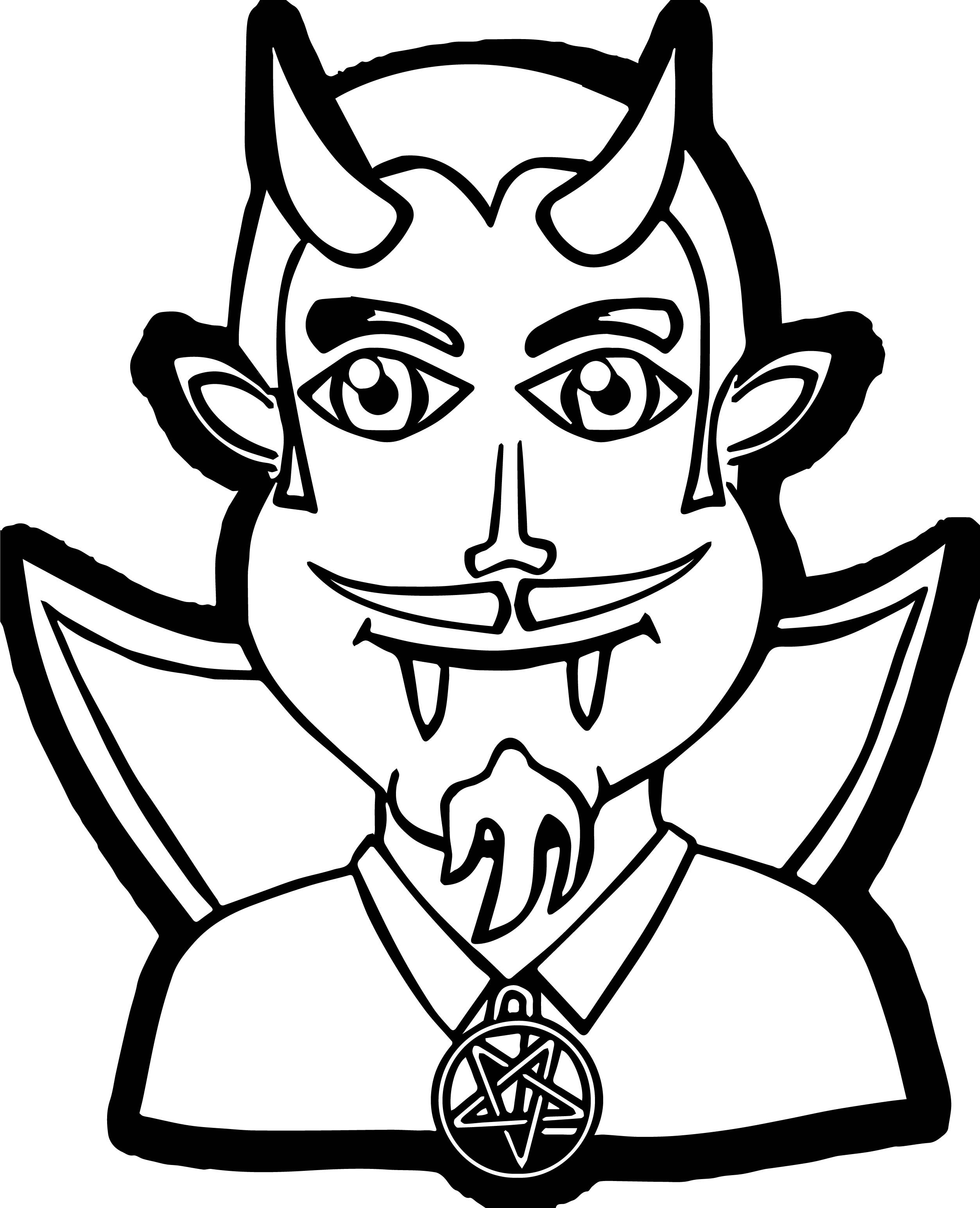 2507x3090 Bearded Whiskered Vampire Man Coloring Page Wecoloringpage
