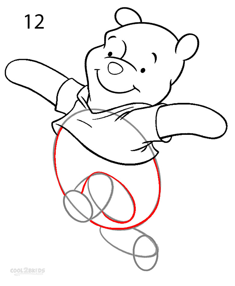 780x950 How To Draw Winnie The Pooh (Step By Step Pictures) Cool2bkids
