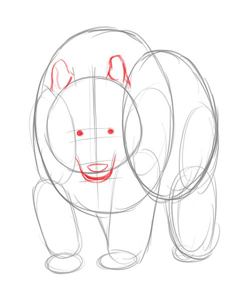 480x600 Pencil Sketches And Drawings How To Draw Realistic Panda Bears