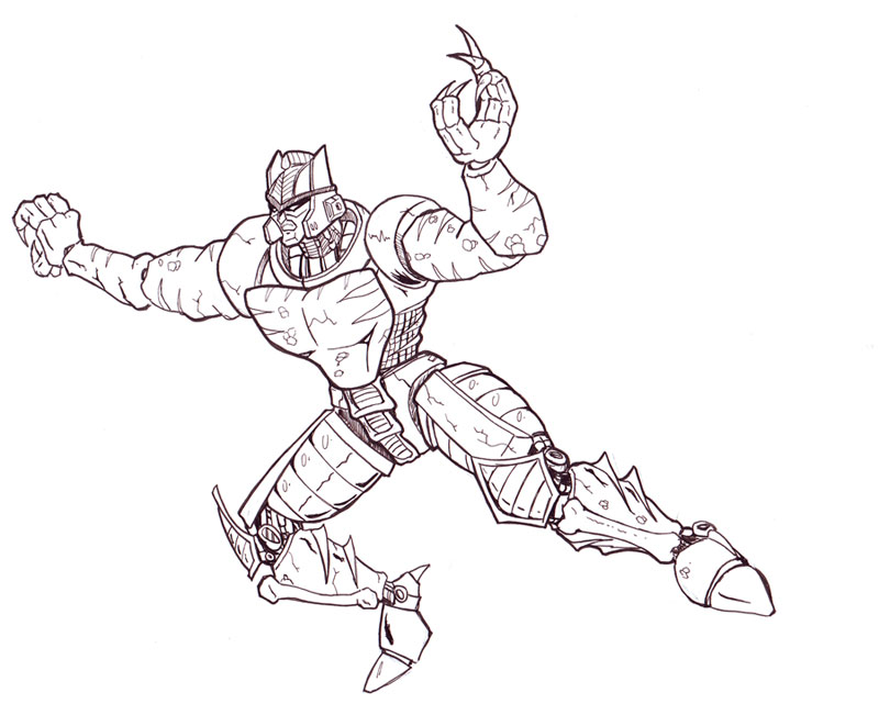 800x641 Beast Wars Dinobot By Studiogdp