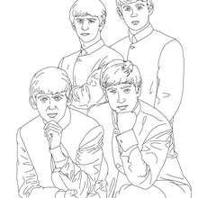 220x220 The Beatles Coloring Pages