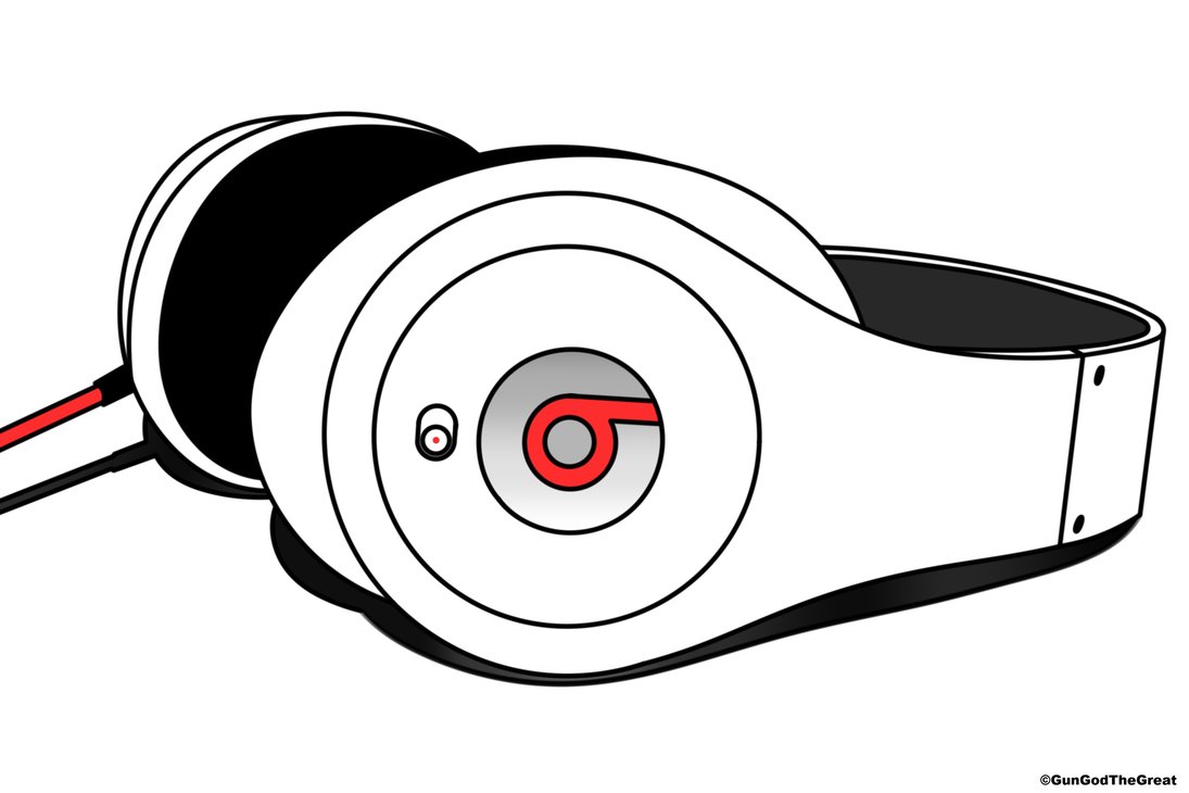 1095x730 Beats By Dre Studios Vector By Gungodthegreat