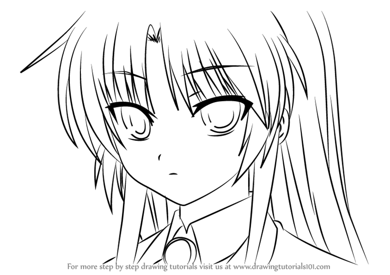 800x566 Learn How To Draw Kanade Tachibana From Angel Beats! (Angel Beats