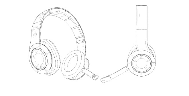 660x336 Apple Wireless Gaming Headset Revealed In Patent