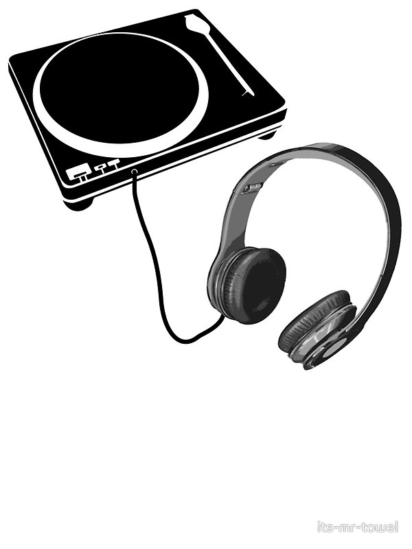 600x800 Dj Turntable Deck And Dre's Beats