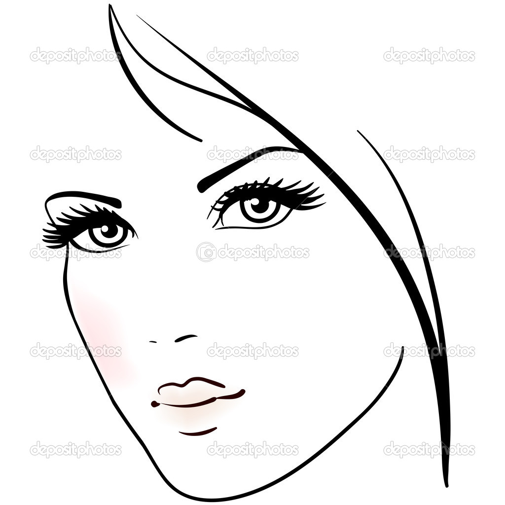 1024x1024 Easy To Draw Female Faces Beautiful Woman Face Drawing Beautiful