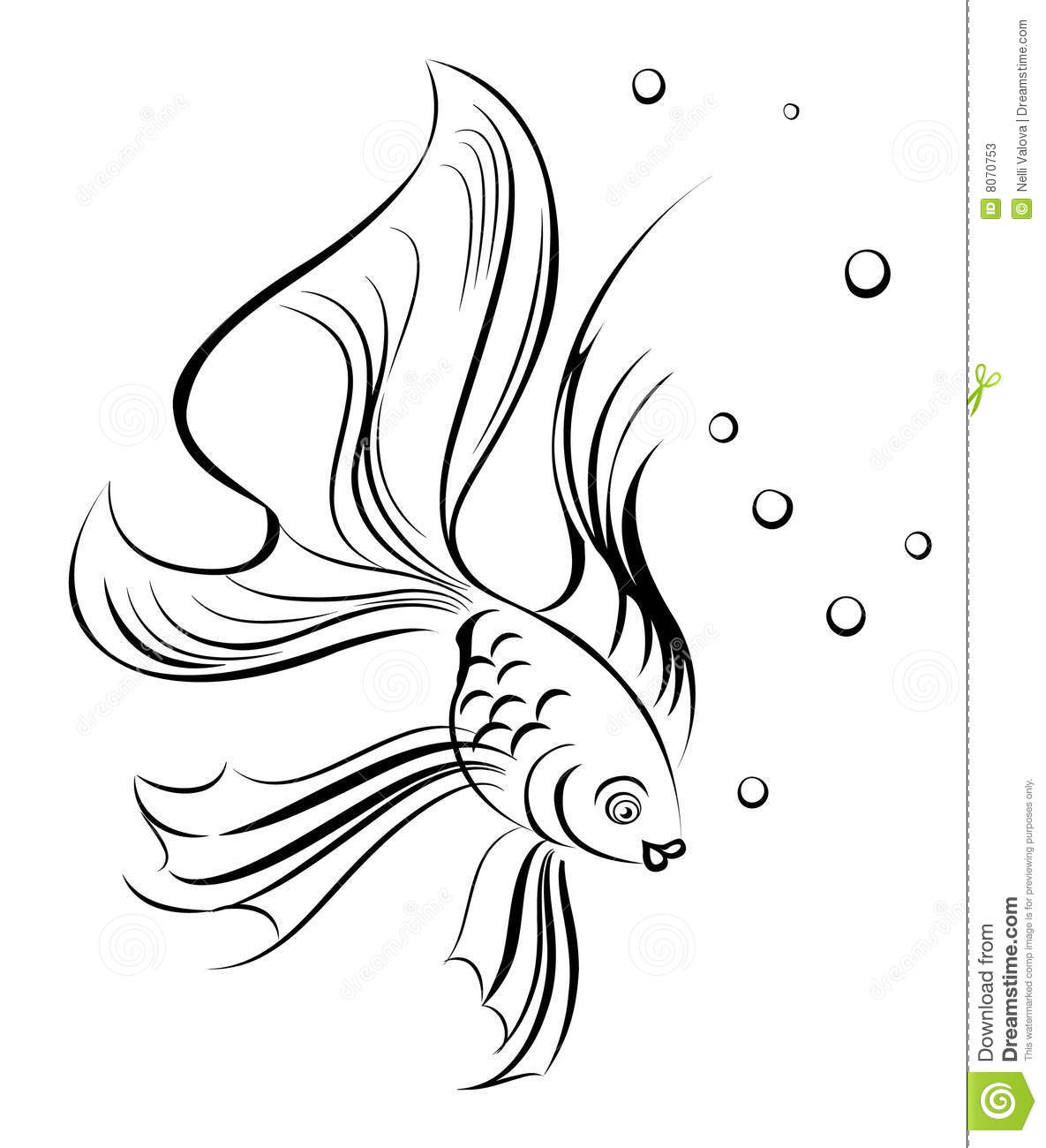 1185x1300 Silhouette Peces Black Silhouette Of A Beautiful Stylized Fish