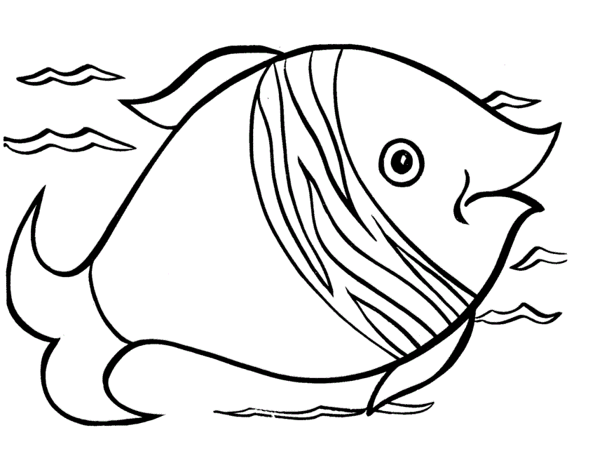 849x670 Beautiful Printable Pictures Of Fish Free Coloring Pages For Kids