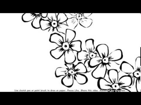 480x360 How To Draw A Beautiful Flowers