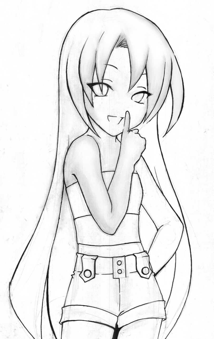 900x1427 Beautiful Cartoon Girl Drawing Sketch Of Beautiful Cartoon Girls