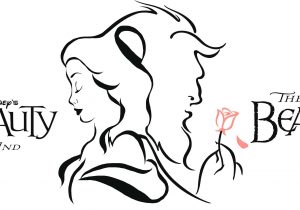 300x210 Beauty And The Beast Rose Drawing How To Draw The Rose From Beauty