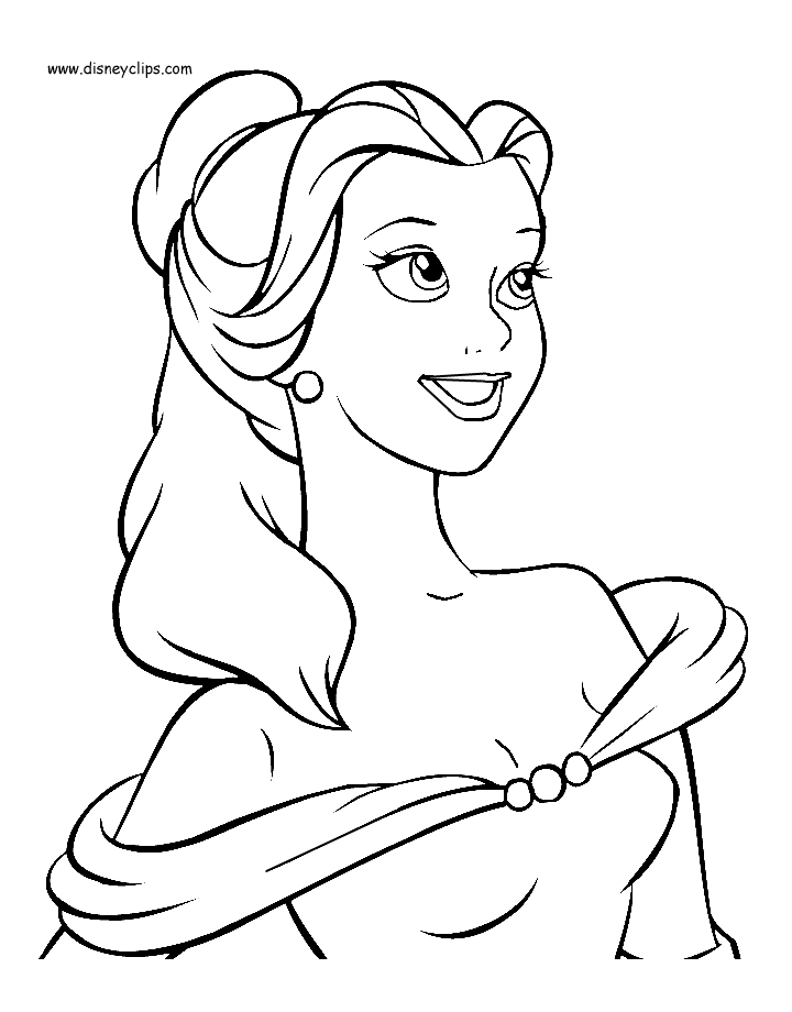 720x920 Beauty And The Beast Coloring Pages Disney Coloring Book