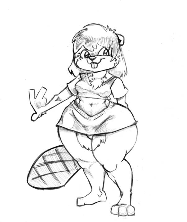 603x715 Bbb2 Hippy Beaver By Tincrash