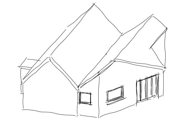 637x457 Cottage Extension