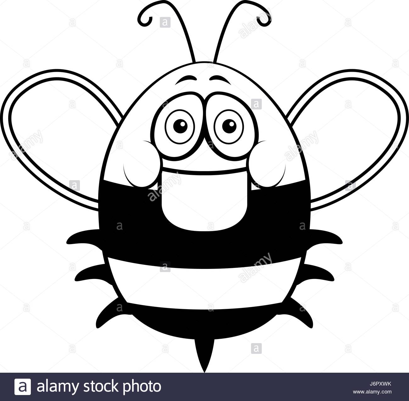 1300x1275 Drawn Bee Happy Cartoon