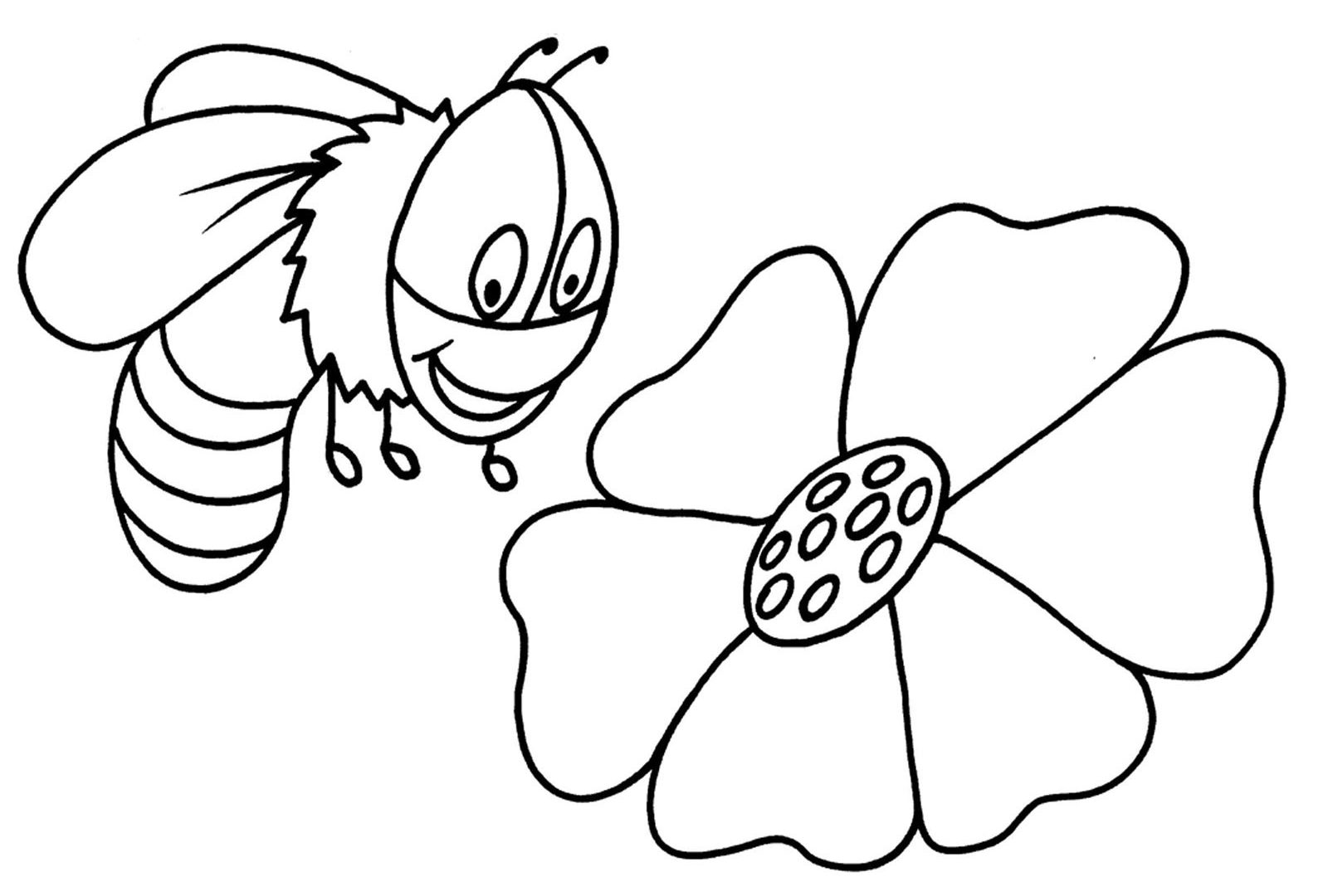 1600x1080 Drawn Bumble Bee Movie Page Pencil Printable Coloring Pages Free