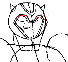 220x201 How To Draw Bumblebees Face Head From Transformers