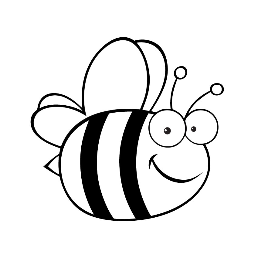 850x850 Bee Line Art