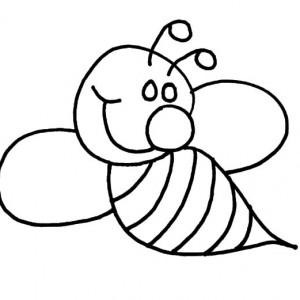 300x300 Bumble Bee And Flower Coloring Pages Best Place To Color