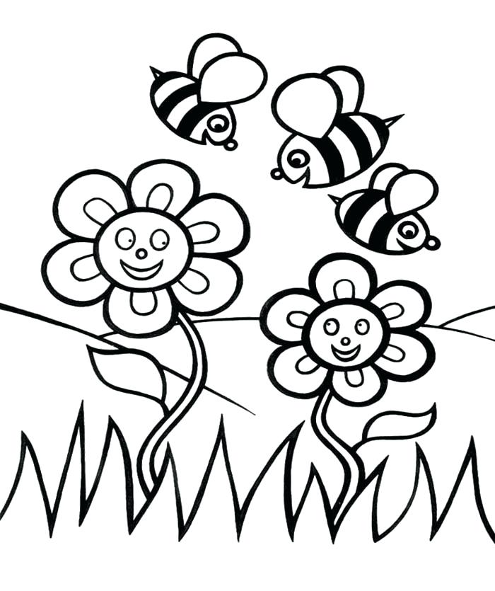 700x835 Honey Bee Coloring Page Cortefocal.site