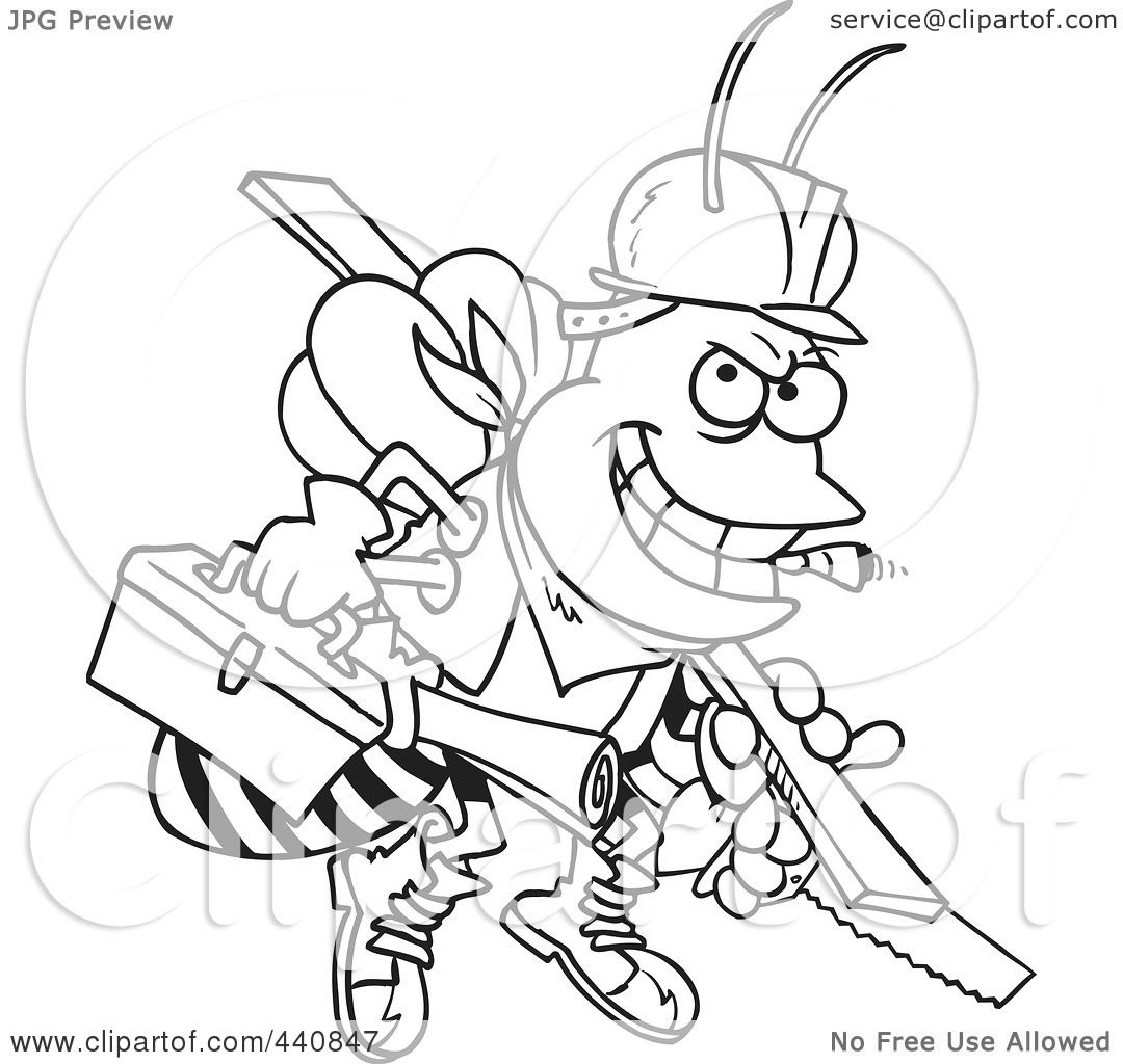 1080x1024 Royalty Free (Rf) Clip Art Illustration Of A Cartoon Black