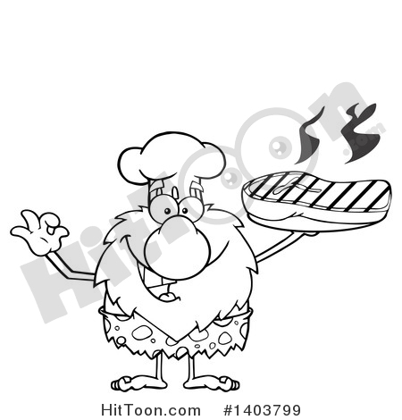 450x470 Caveman Clipart